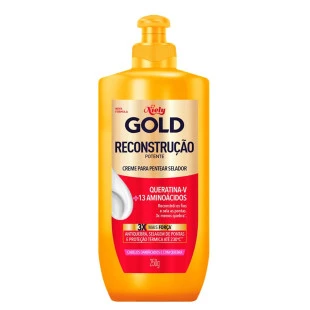 CREME PARA PENTEAR NIELY GOLD 250G - RECONSTRUÇÃO POTENTE