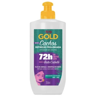 ATIVADOR DE CACHOS NIELY GOLD 250ML - CACHOS DEFINIÇÃO PROLONGADA