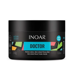 MÁSCARA CAPILAR INOAR 250G - DOCTOR - RECONSTRUÇÃO