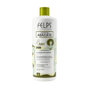 ATIVADOR DE CACHOS FELPS 500ML - AZEITE DE ABACATE - 4ABC
