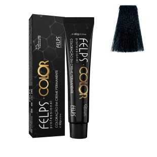 COLORAÇÃO FELPS COLOR 60G - 1.1 PRETO AZULADO