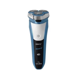 BARBEADOR ELÉTRICO GAMA - 3 LÂMINAS GSH987 SPORT W&D - USB