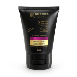 MÁSCARA CAPILAR SPECIALISTE BIO EXTRATUS 120G COLORANTE - MARSALA