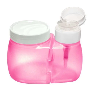 DOSADOR DE ACETONA SANTA CLARA 180ML COM PORTA ALGODÃO - ref:4267