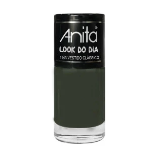 ESMALTE ANITA CREMOSO - LOOK DO DIA - VESTIDO CLÁSSICO