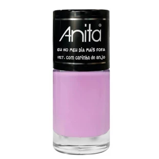 ESMALTE ANITA CREMOSO - EU NO MEU DIA MAIS FOFA - COM CARINHA DE ANJO