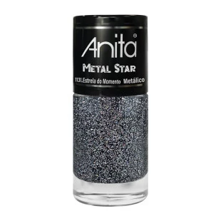 ESMALTE ANITA GLITTER - METAL STAR - ESTRELA DO MOMENTO