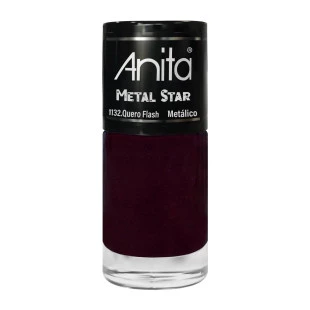 ESMALTE ANITA METÁLICO - METAL STAR - QUERO FAMA