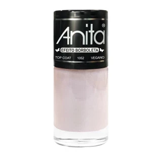 ESMALTE ANITA PEROLADO - TOP COAT - EFEITO BORBOLETA