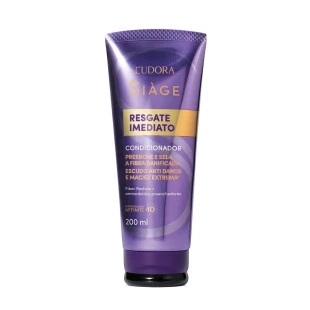 CONDICIONADOR EUDORA SIAGE 200ML - RESGATE IMEDIATO