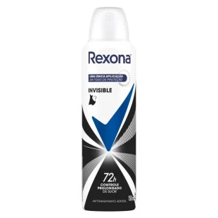 DESODORANTE AEROSOL REXONA FEMININO 150ML - INVISIBLE