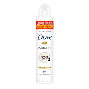 DESODORANTE AEROSOL DOVE 250ML - INVISIBLE DRY