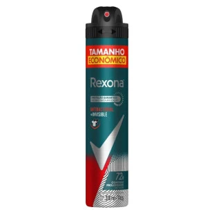 DESODORANTE AEROSOL REXONA MEN 250ML - INVISIBLE