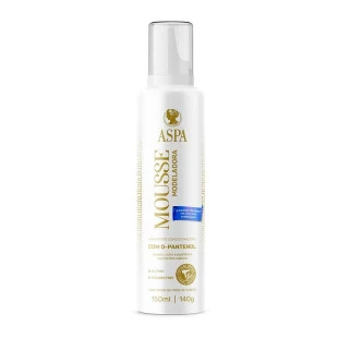 MOUSSE MODELADOR ASPA 150ML - HIDRATANTE COM PROTEÇÃO TÉRMICA