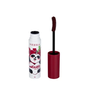 MÁSCARA PARA CÍLIOS VIZZELA - BIG NO PANDA CHERRY- BORDÔ