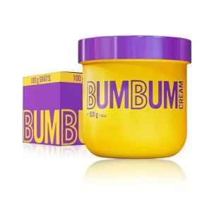 CREME MODELADOR BUMBUM CREAM 500G - BUMBUM PERFEITO