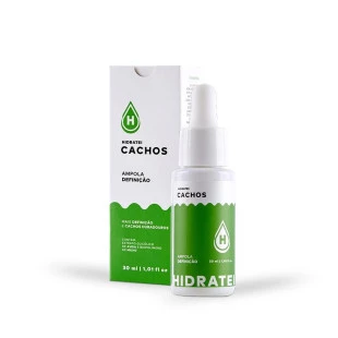 AMPOLA CAPILAR HIDRATEI 30ML - CACHOS - DEFINIÇÃO