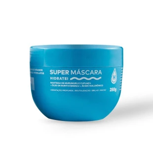 MÁSCARA CAPILAR HIDRATEI 250G  - SUPER MÁSCARA