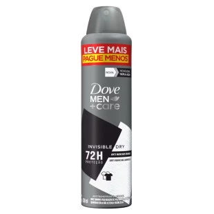 DESODORANTE AEROSOL DOVE MEN 250ML - INVISIBLE DRY