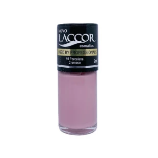 ESMALTE LACCOR CREMOSO - PORCELANA