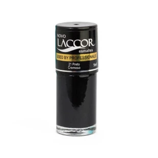 ESMALTE LACCOR CREMOSO - PRETO