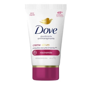 DESODORANTE CREME DOVE 50G - SÉRUM - PREVINE ESCURECIMENTO