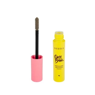 MÁSCARA PARA SOBRANCELHAS VIZZELA - EASY BROW - COR 01