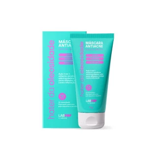 MÁSCARA FACIAL ANTIACNE LABOTRAT 70G LABPOP - HATER DA OLEOSIDADE