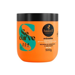 MÁSCARA CAPILAR HASKELL 500G - SE CURVE - HIDRONUTRIÇÃO