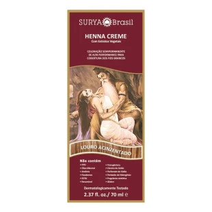 HENNA CREME SURYA LOURO ACINZENTADO 70ml