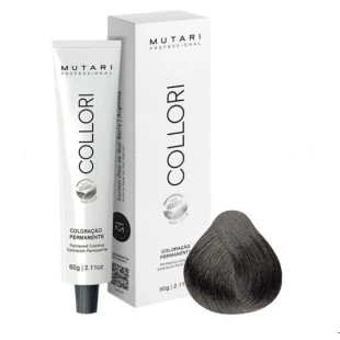 COLORAÇÃO MUTARI 6.1 LOURO ESCURO CINZA COLLORI - 60g