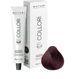COLORAÇÃO MUTARI 6.26 LOURO ESCURO IRISADO VERMELHO COLLORI - 60g