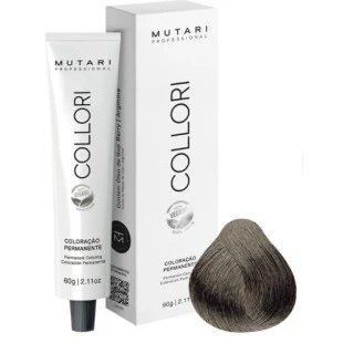 COLORAÇÃO MUTARI 7.1 LOURO MÉDIO CINZA COLLORI - 60g