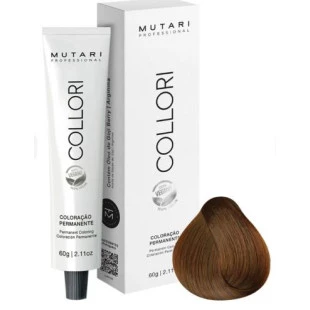 COLORAÇÃO MUTARI 7.4 LOURO MÉDIO COBRE COLLORI - 60g