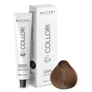 COLORAÇÃO MUTARI 8.34 LOURO CLARO DOURADO COBRE COLLORI - 60g