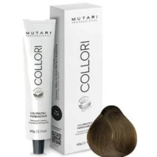 COLORAÇÃO MUTARI 8.73 LOURO CLARO MARROM DOURADO COLLORI - 60g