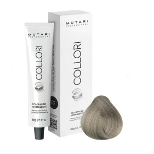 COLORAÇÃO MUTARI 10.1 LOURO CLARÍSSIMO CINZA COLLORI - 60g