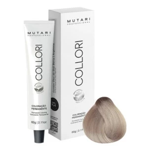 COLORAÇÃO MUTARI 10.2 LOURO CLARÍSSIMO CINZA COLLORI - 60g