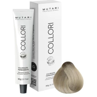 COLORAÇÃO MUTARI 12.12 ULTRA CLAREADOR CINZA IRISADO COLLORI - 60g