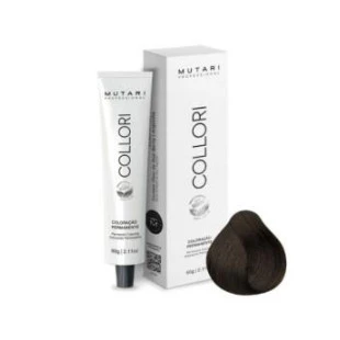 COLORAÇÃO MUTARI 6.13 LOURO ESCURO CINZA DOURADO COLLORI - 60g
