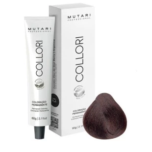 COLORAÇÃO MUTARI 6.65 LOURO ESCURO VERMELHO ACAJU COLLORI - 60g