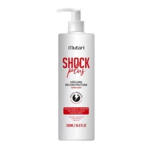 MÁSCARA RECONSTRUTORA MUTARI SHOCK PLUS - 500ml
