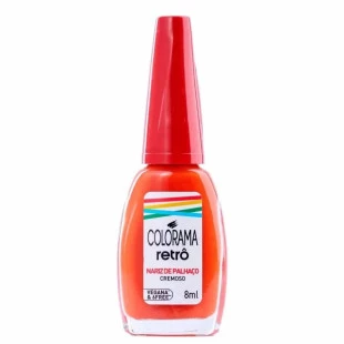 ESMALTE COLORAMA RETRO NARIZ DE PALHAÇO
