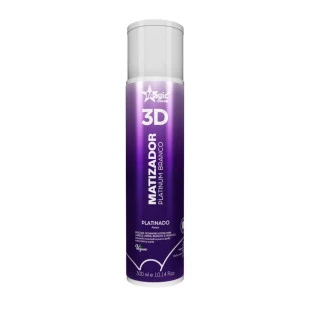 MATIZADOR MAGIC COLOR MATIZADOR 3D - PLATINUM BRANCO 300ml