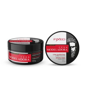 CERA CAPILAR FIXED 120G - MODELADORA - QUERATINA