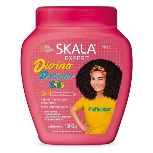 MÁSCARA CAPILAR SKALA 1KG - DIVINO POTINHO KIDS 2 EM 1