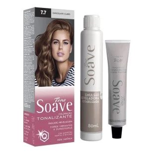 TONALIZANTE TONO SOAVE 7.7 - CHOCOLATE CLARO
