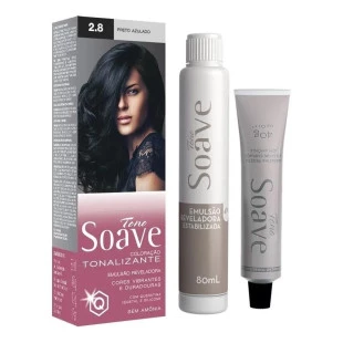 TONALIZANTE TONO SOAVE 2.8 - PRETO AZULADO