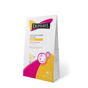 FOLHAS PRONTAS DEPIMIEL 16UN - 8 PARES - FACIAL