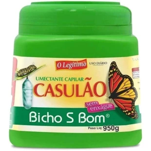 MASCARA CAPILAR CRISMAS CASULÃO 950G - SEM ENXÁGUE - BICHO DA SEDA